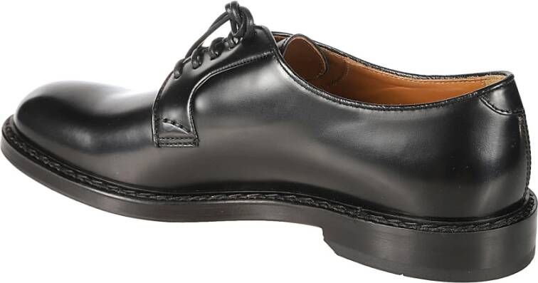 Doucal's Elegante Horse Derby Schoenen Black Heren