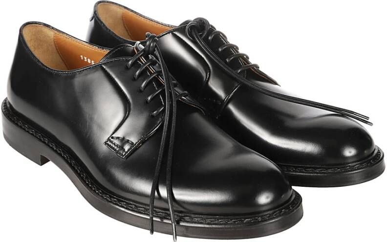 Doucal's Elegante Horse Derby Schoenen Black Heren