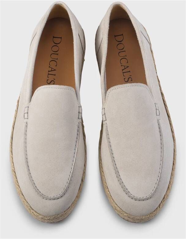 Doucal's Espadrilles White Heren