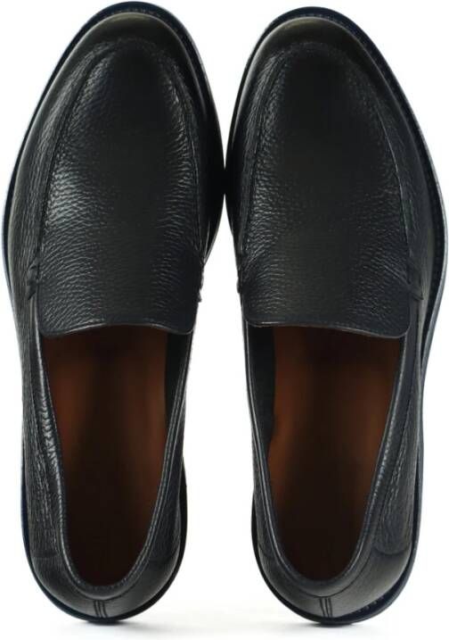 Doucal's Gehamerde leren loafers Blue Heren