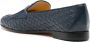 Doucal's Gevlochten Leren Loafers Blue Dames - Thumbnail 3