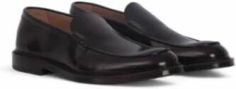 Doucal's Gladde Horsebit Loafer Ebbenhout Bruin Black Heren