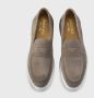 Doucal's Grijze Suède Loafers Gray Heren - Thumbnail 3