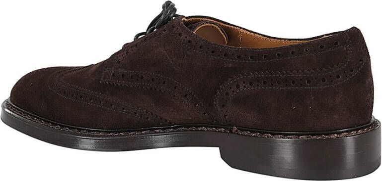 Doucal's Half Wing Visone Derby Schoen Brown Heren