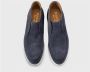 Doucal's Heren chukka loafer van suède | blauw Blue Heren - Thumbnail 7