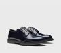 Doucal's Blauwe Leren Veterschoenen met Naadloos Bovenwerk Blue Heren - Thumbnail 2