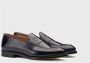 Doucal's Heren leren Penny loafer | blauw Blue Heren - Thumbnail 2