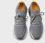 Doucal's Heren sneaker van stof en leer | lichtgrijs Gray Heren - Thumbnail 3