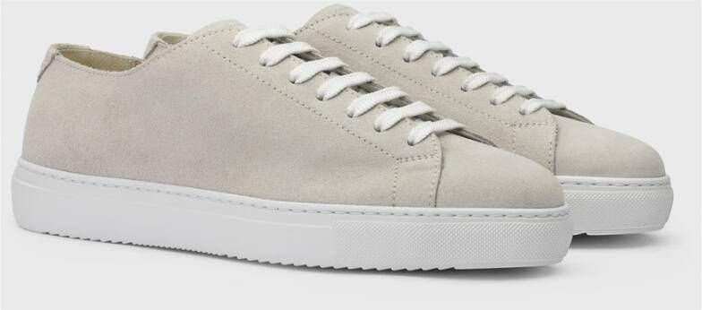 Doucal's Heren sneaker van suède | zand Beige Heren