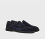 Doucal's Heren suède loafer | blauw Blue Heren - Thumbnail 2