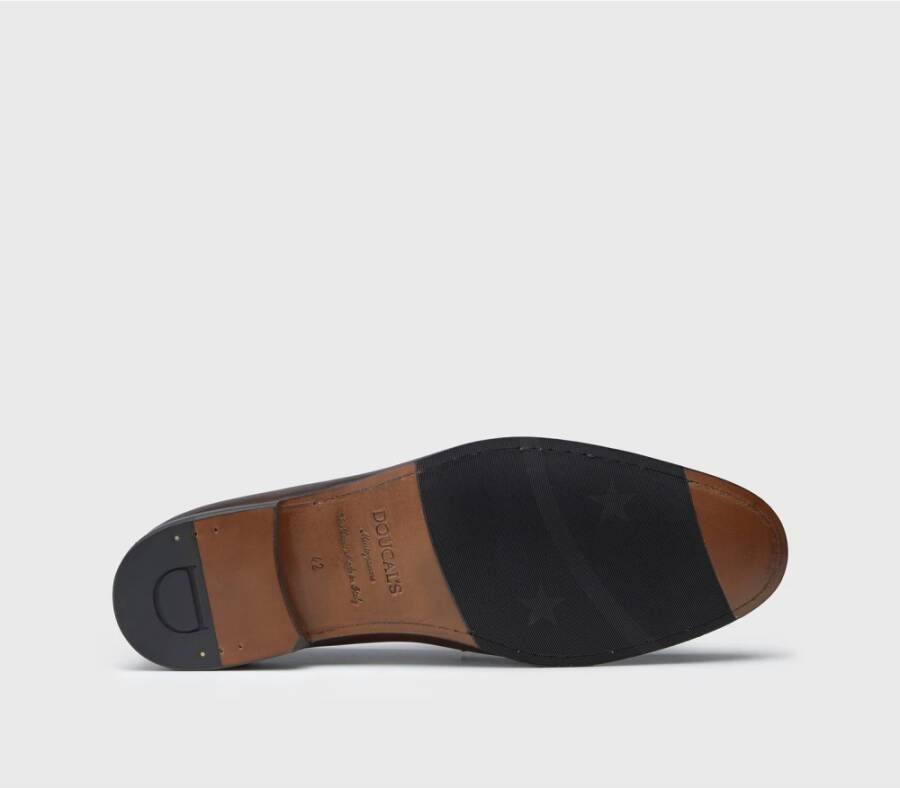 Doucal's Heren suède loafers | bruin Brown Heren