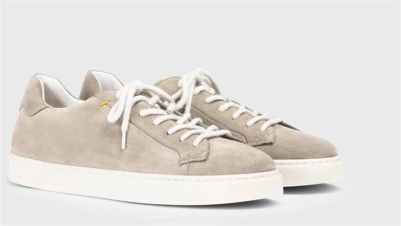 Doucal's Heren suède sneaker | zand Beige Heren