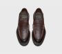 Doucal's Heren tumbled lederen Penny loafer | bruin Brown Heren - Thumbnail 3