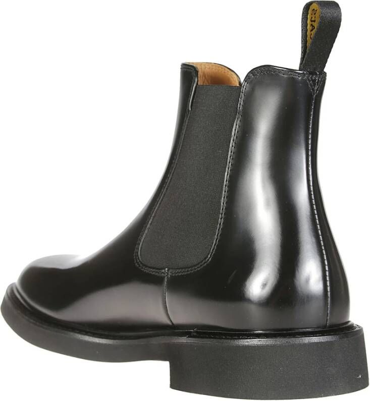 Doucal's Klassieke Chelsea Boot voor Mannen Black Heren