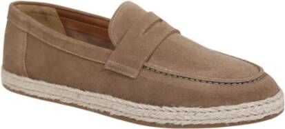 Doucal's Klassieke Penny Loafer Schoen Brown Heren