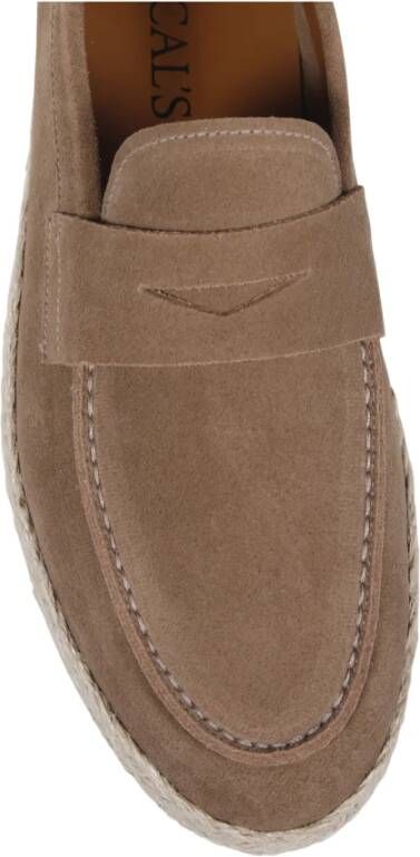 Doucal's Klassieke Penny Loafer Schoen Brown Heren