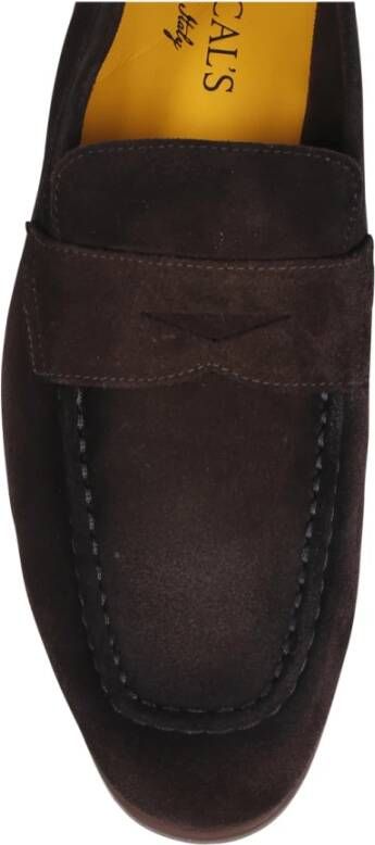 Doucal's Klassieke Penny Loafer Schoenen Brown Heren