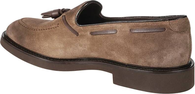 Doucal's Klassieke Tassel Loafers voor Heren Brown Heren