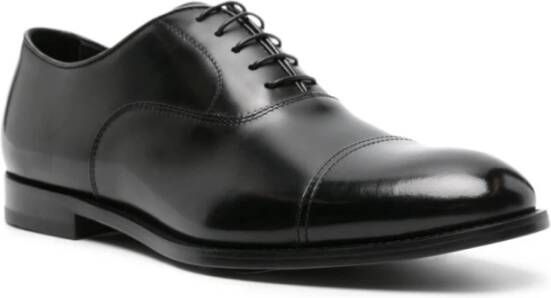 Doucal's Lace Up Oxford Schoenen Black Heren