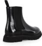 Doucal's Leren Chelsea Boot Elastische Stofinzet Black Heren - Thumbnail 3