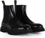 Doucal's Leren Chelsea Boot Elastische Stofinzet Black Heren - Thumbnail 4