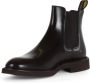 Doucal's Leren Chelsea Boot Elastische Stofinzet Brown Heren - Thumbnail 2