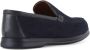 Doucal's Leren en denim loafers Blue Heren - Thumbnail 3