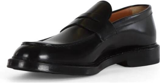 Doucal's Leren Loafers Black Heren