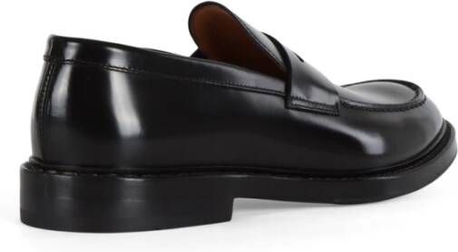 Doucal's Leren Loafers Black Heren