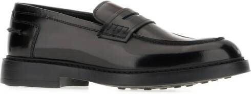 Doucal's Leren Veterschoenen Black Heren