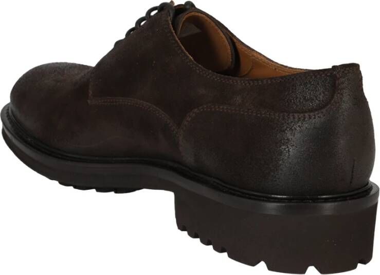 Doucal's Leren Veterschoenen Brown Heren