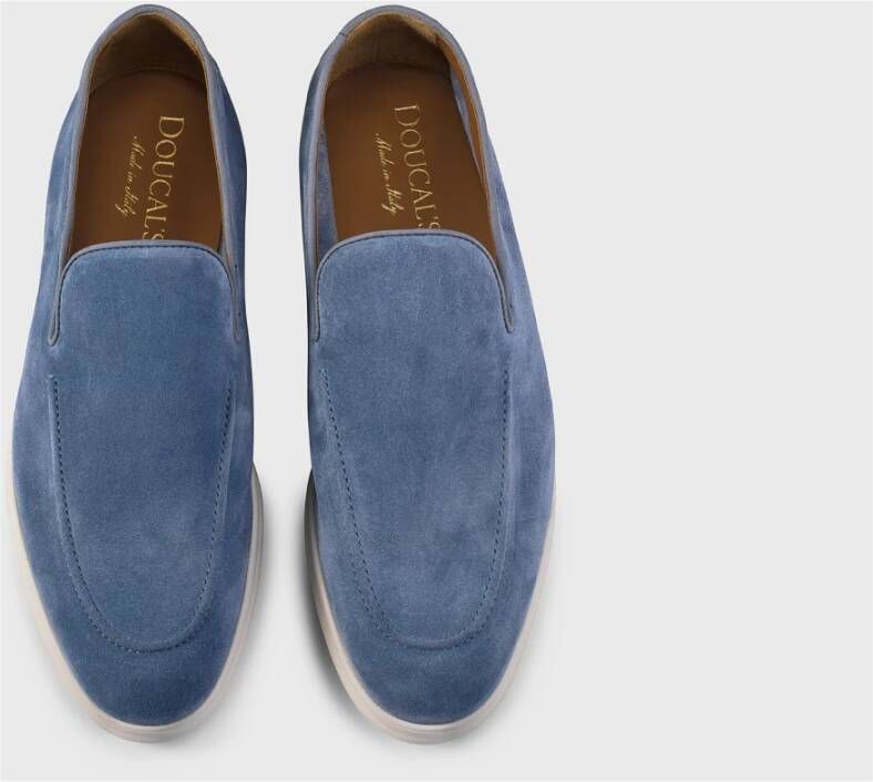 Doucal's Loafers Blue Heren