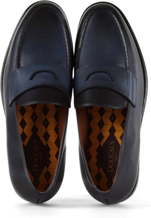 Doucal's Loafers Blue Heren