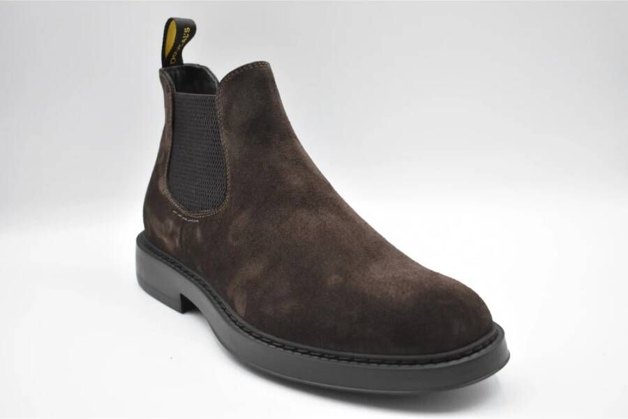 Doucal's Mink Veterschoenen Elegante Stijl Brown Heren