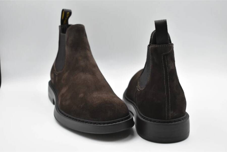 Doucal's Mink Veterschoenen Elegante Stijl Brown Heren