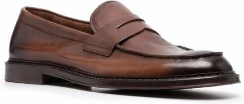 Doucal's Penny Harley Loafers Brown Heren