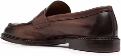 Doucal's Penny Harley Loafers Brown Heren