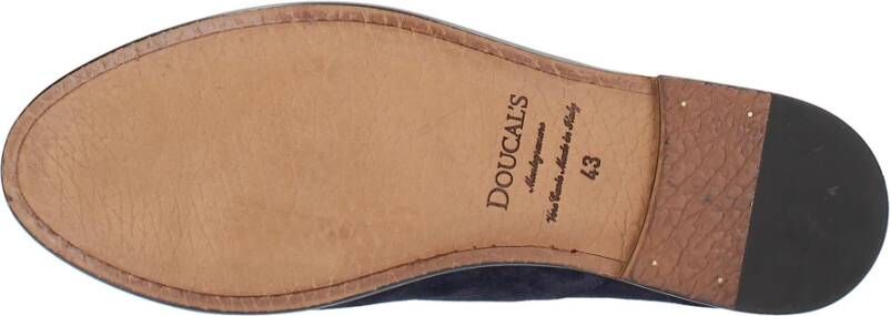 Doucal's Platte schoenen Blauw Blue Heren