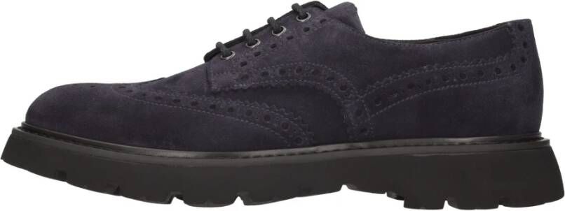 Doucal's Platte schoenen Blauw Blue Heren