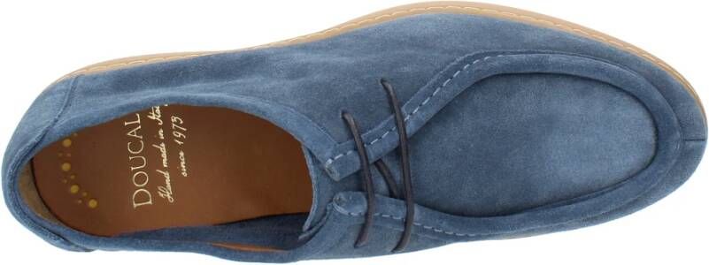 Doucal's Platte schoenen Blauw Blue Heren