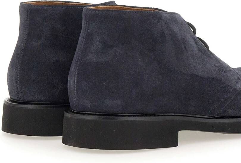 Doucal's Platte Schoenen voor Mannen Blue Heren