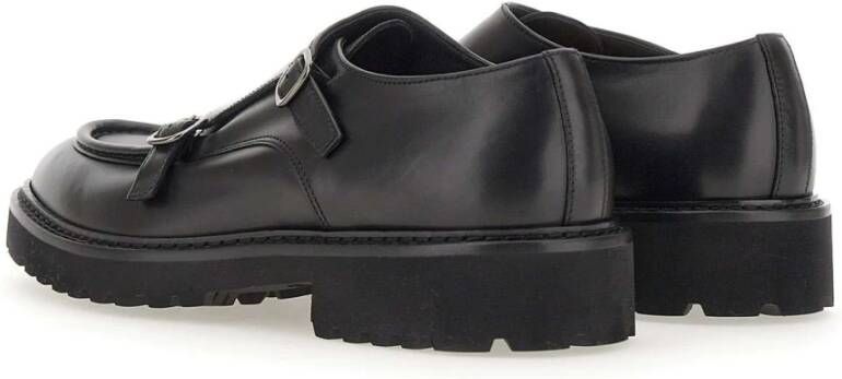 Doucal's Platte Zwarte Schoenen Black Heren