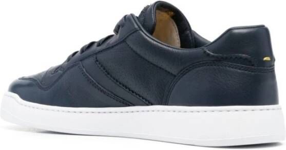 Doucal's Stijlvolle Punch Sneakers Blue Heren