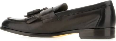 Doucal's Stijlvolle Loafers voor Mannen Black Heren