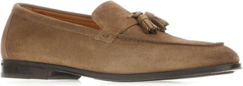 Doucal's Stijlvolle Loafers voor Mannen Brown Heren