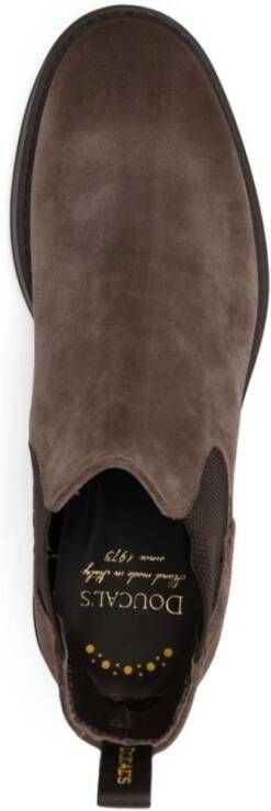 Doucal's Suede Chelsea Boots Brown Heren