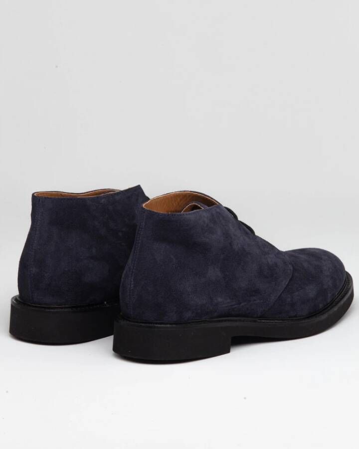 Doucal's Suède Chukka Laars Blue Heren