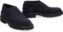 Doucal's Suede Desert Boots Ronde Neus Blue Heren - Thumbnail 2