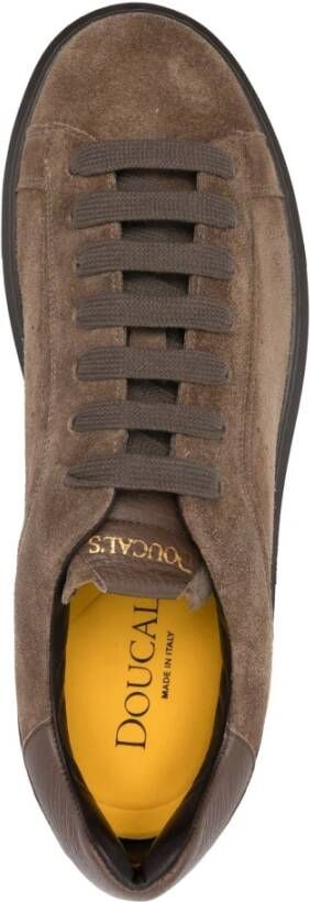 Doucal's Suede Sneakers Brown Heren