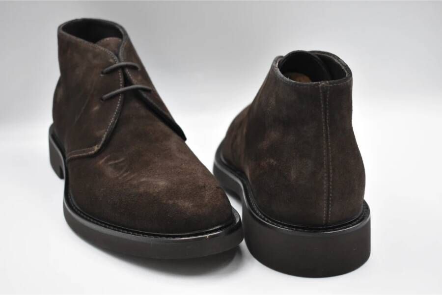 Doucal's Veterschoenen Elegant Stijl Brown Heren